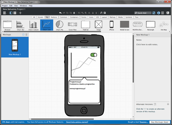 Balsamiq Mockups