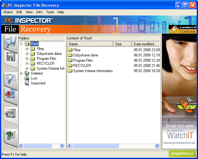 PC INSPECTOR File Recovery