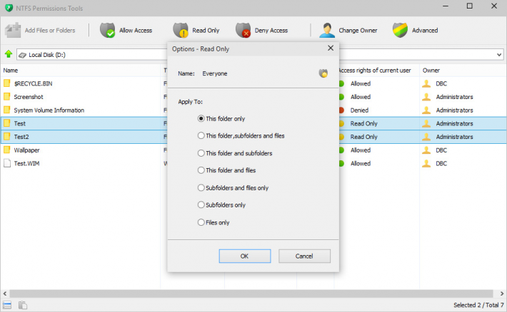 NTFS Permissions Tools