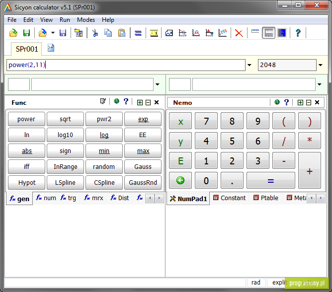 Sicyon Calculator