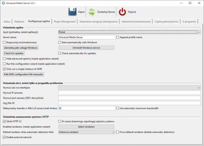 Universal Media Server (UMS) Portable