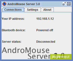 AndroMouse Server