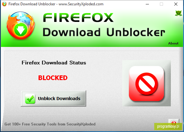 Firefox Download Unblocker