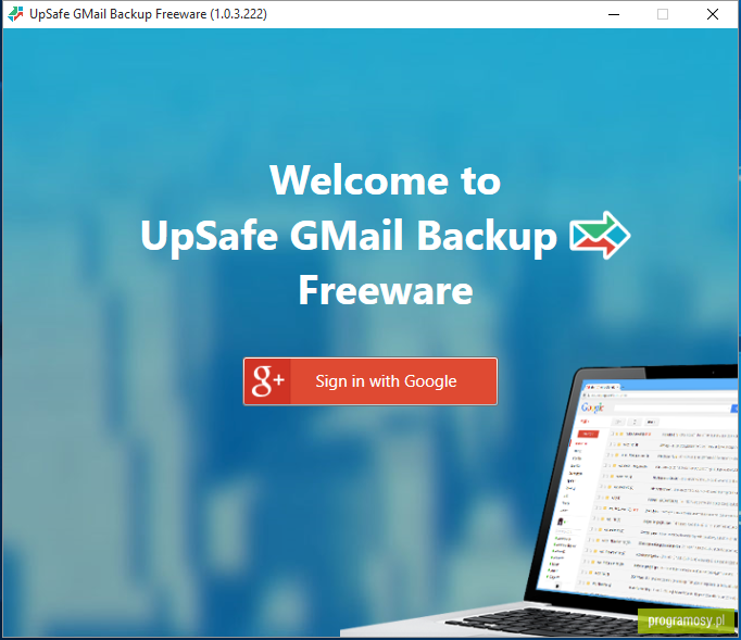 UpSafe GMail Backup