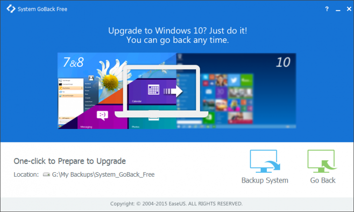 EaseUS System GoBack