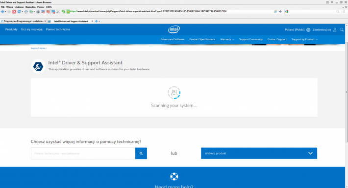 Intel Driver and Support Assistant