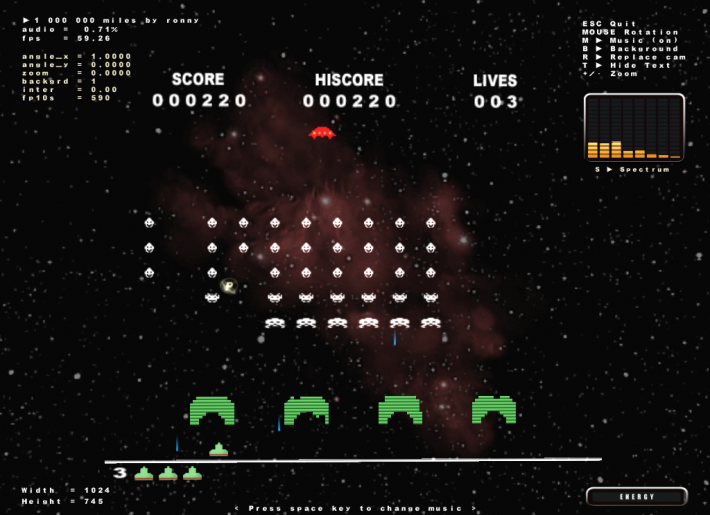 Space Invaders OpenGL