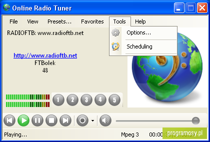 Online Radio Tuner