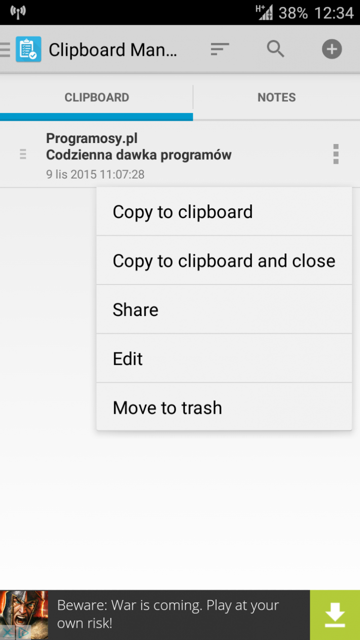 Clipboard Manager