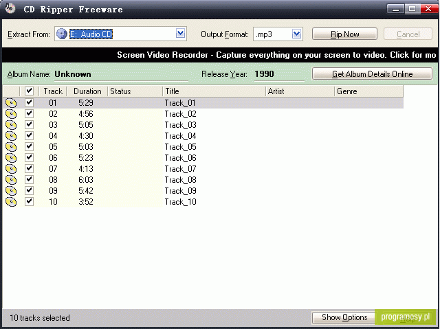 CD Ripper Freeware