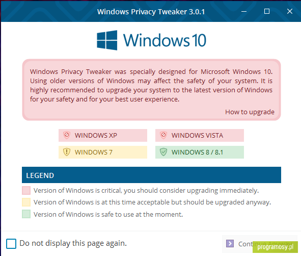 Windows Privacy Tweaker