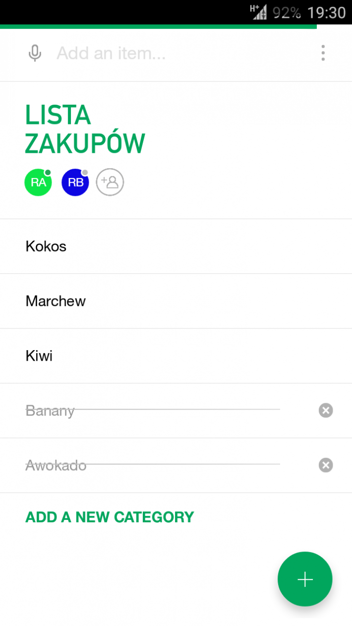 Lista Zakupów