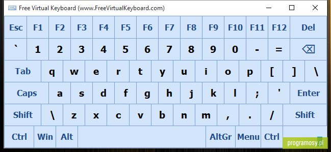 Free Virtual Keyboard