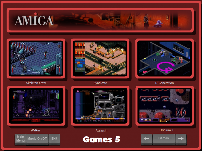 Amiga Games Launcher