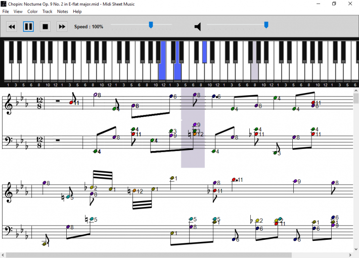 Midi Sheet Music