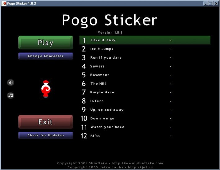 Pogo Sticker