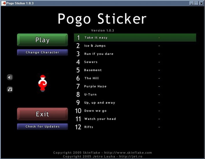 Pogo Sticker