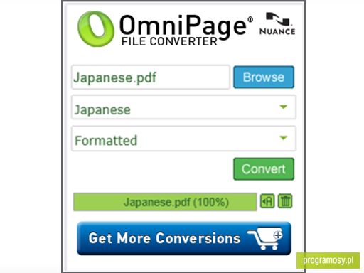 OmniPage File Converter