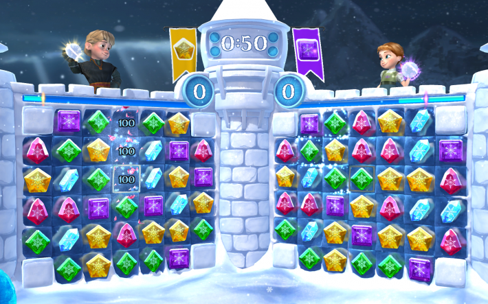 Frozen Free Fall: Snowball Fight