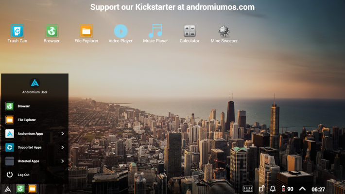 Andromium OS