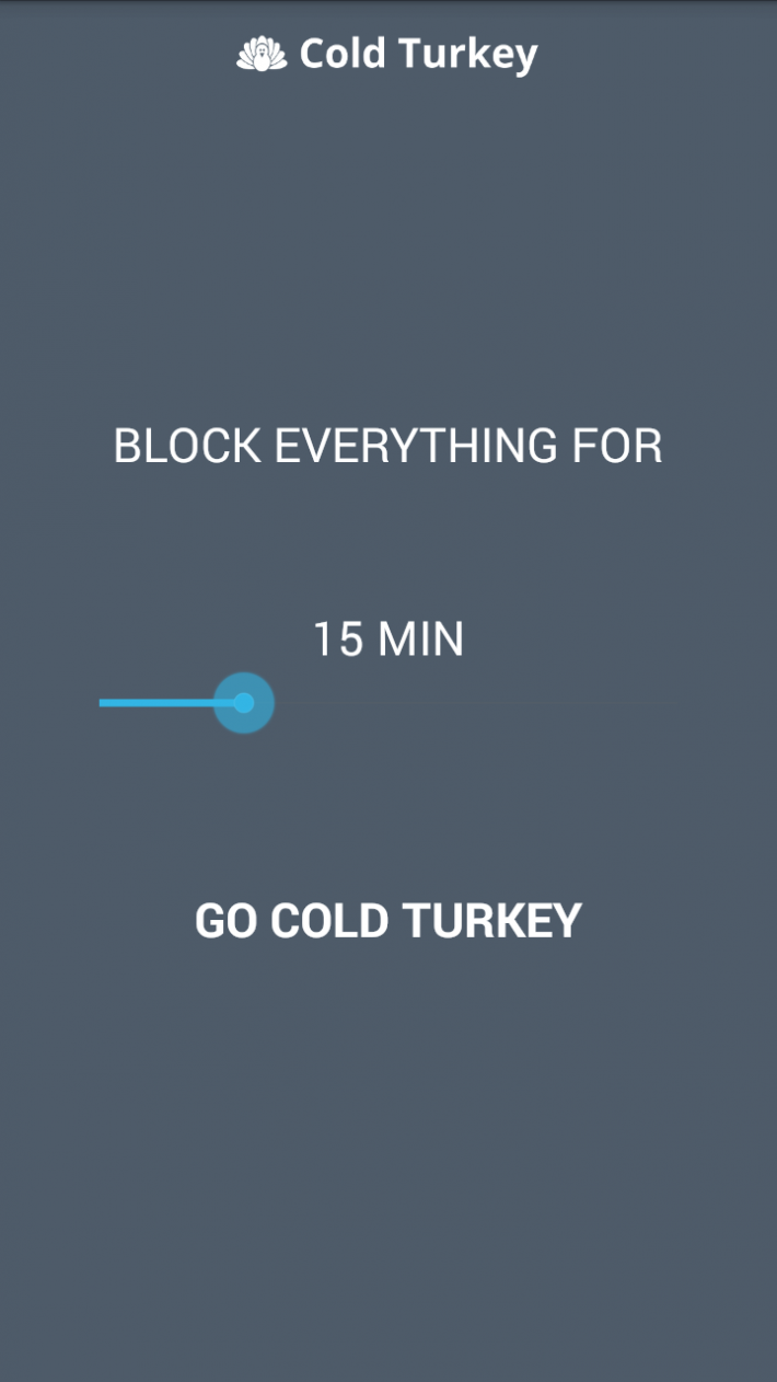 Cold Turkey