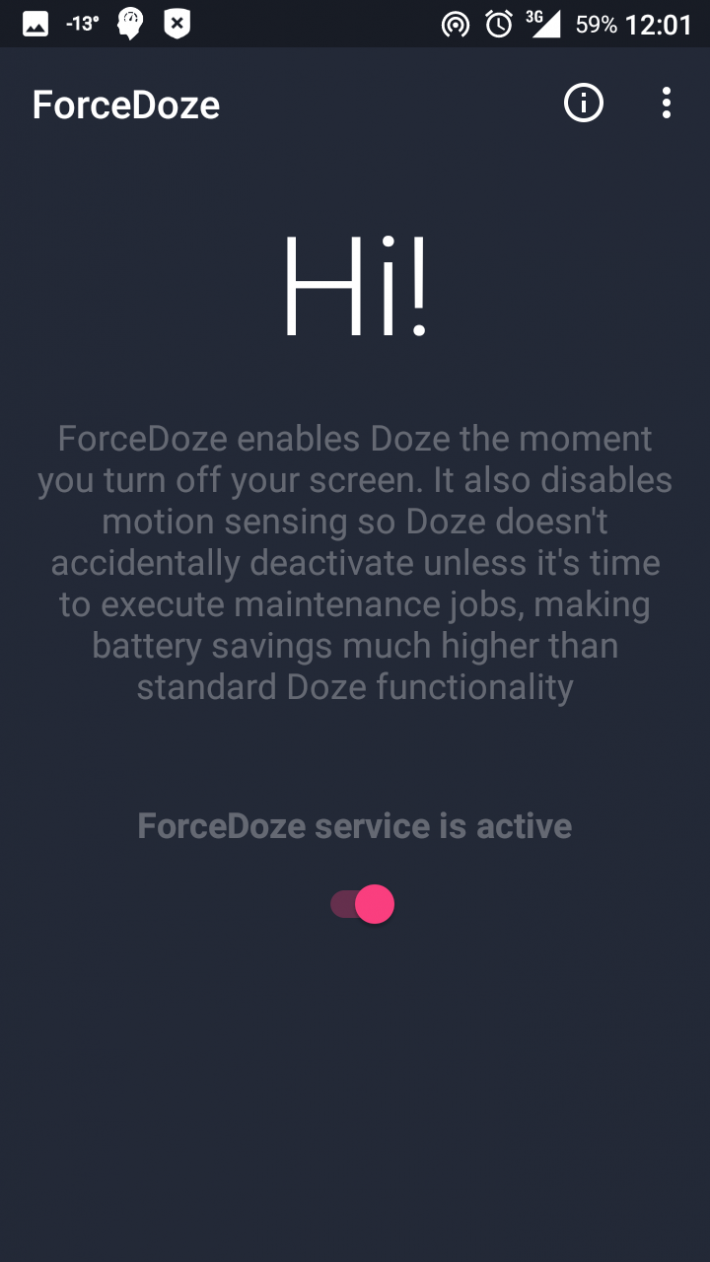 ForceDoze