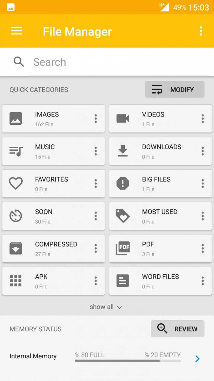GM File Manager
