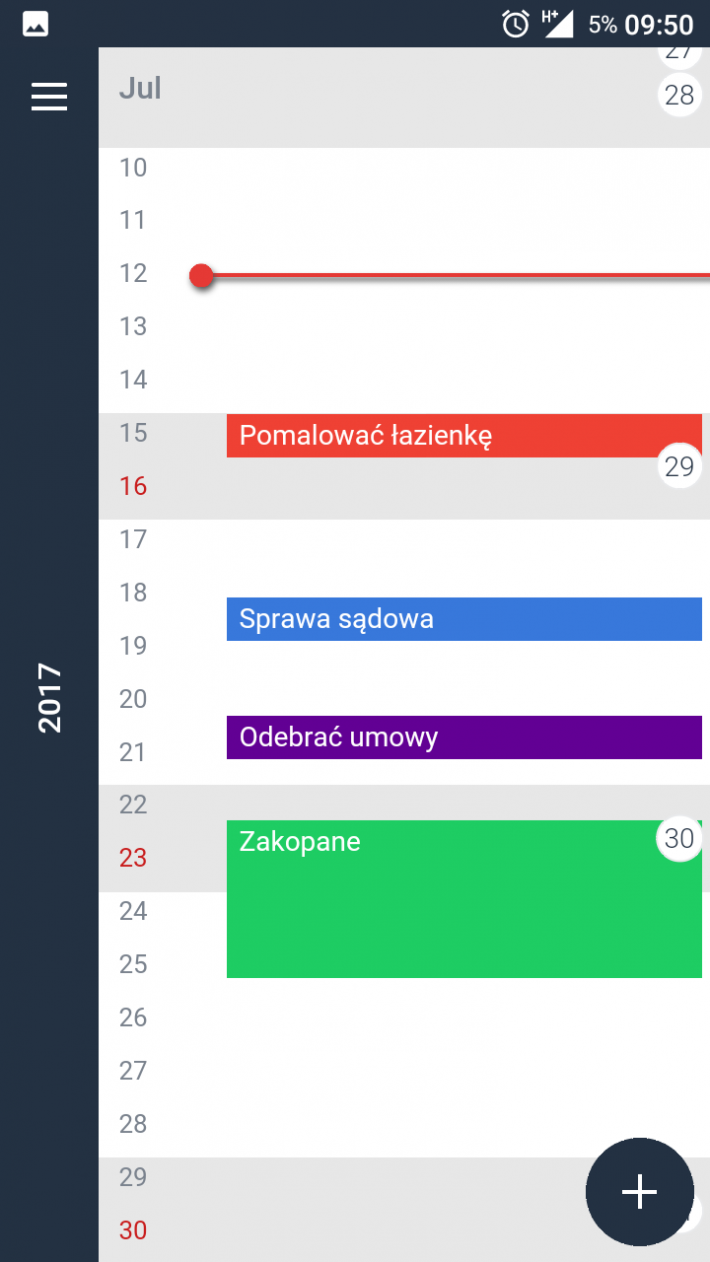 OneView Calendar