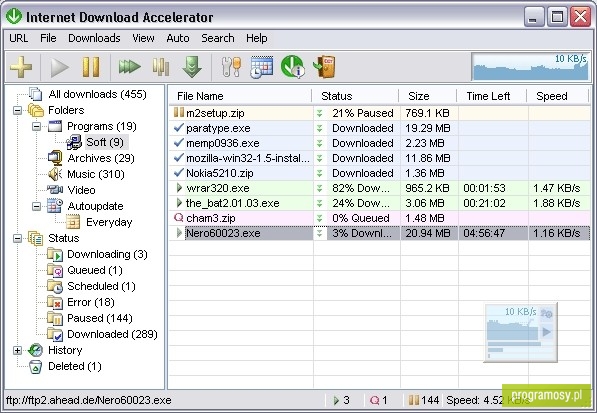 Internet Download Accelerator