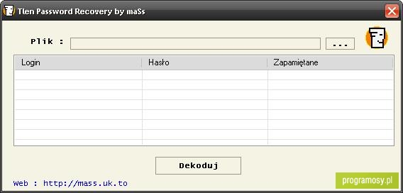 Tlen Password Recovery