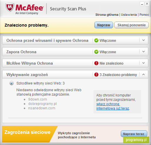 McAfee Security Scan Plus