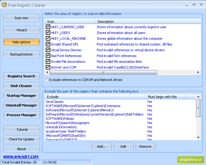 AML Free Registry Cleaner