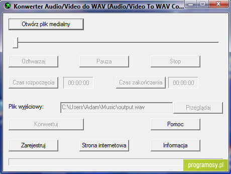 Audio/Video To Wav Converter
