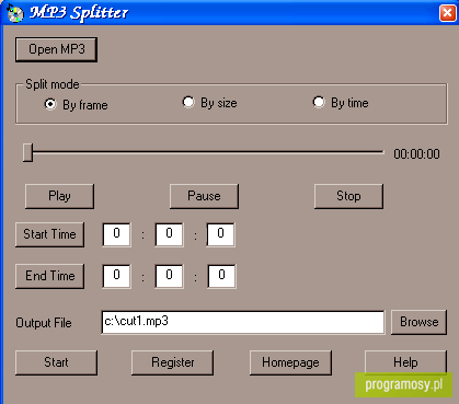 MP3 Splitter