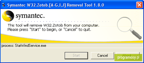 Symantec W32.Zotob
