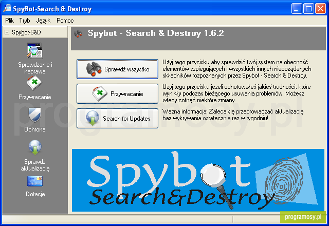 Spybot Search & Destroy