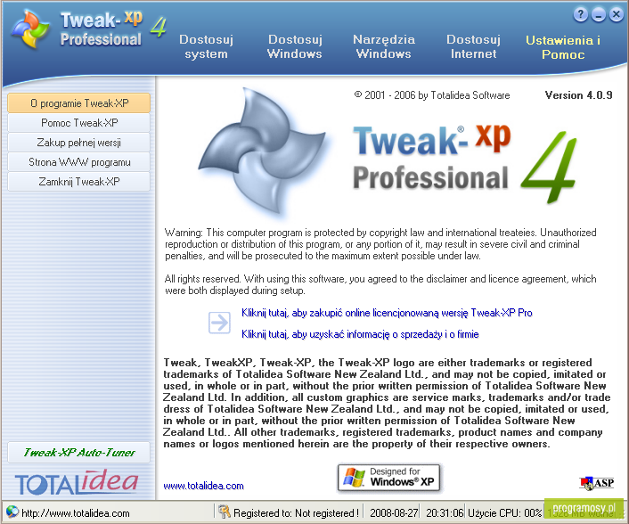 Tweak-XP Pro