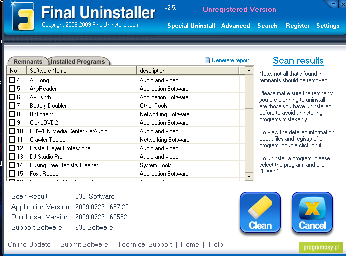 Final Uninstaller