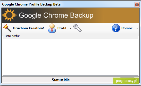 Google Chrome Backup