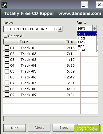 Totally Free CD Ripper