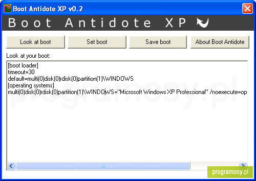 Boot Antidote XP