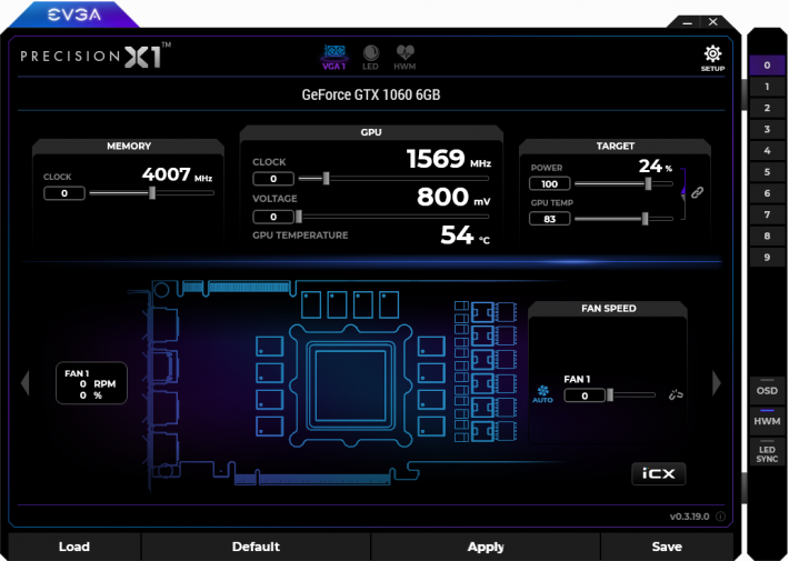 EVGA PrecisionX1