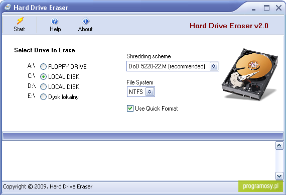 Hard Drive Eraser 2.0