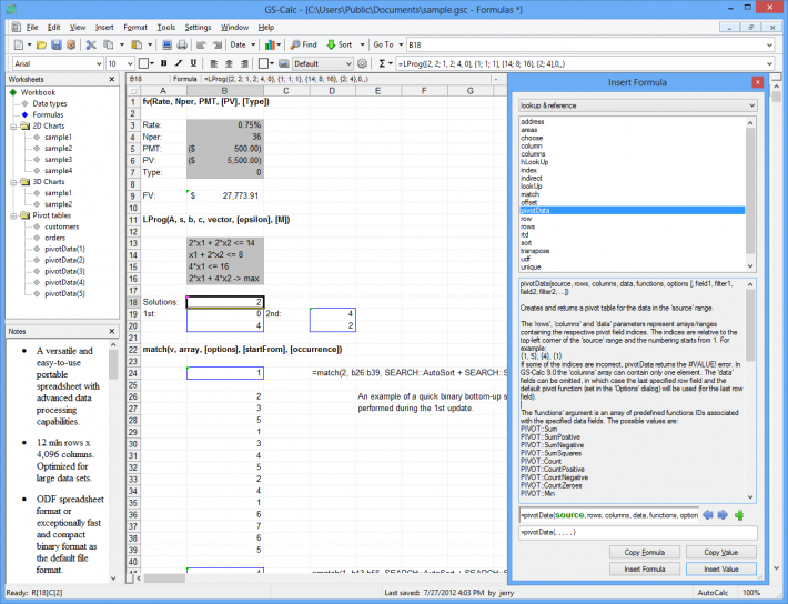 GS-Calc