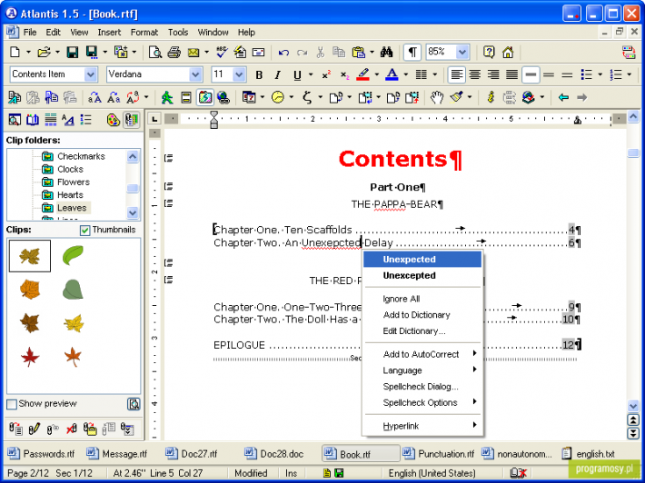 Atlantis Word Processor