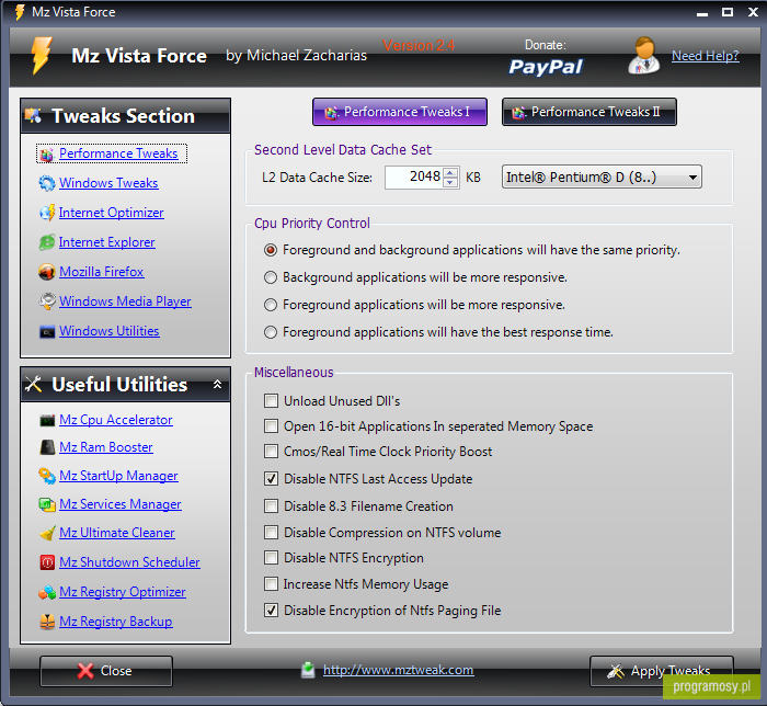 Mz Vista Force