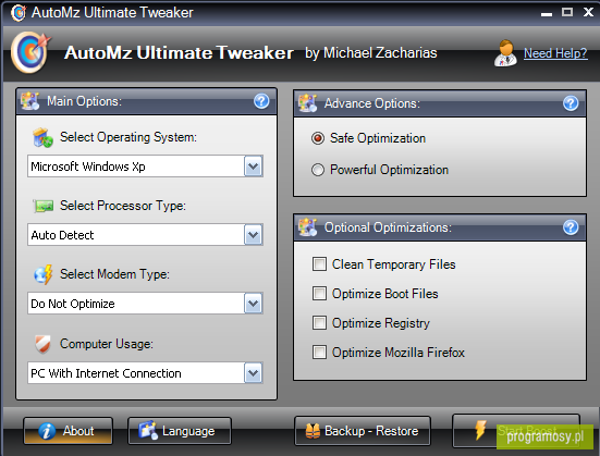 AutoMz Ultimate Tweaker
