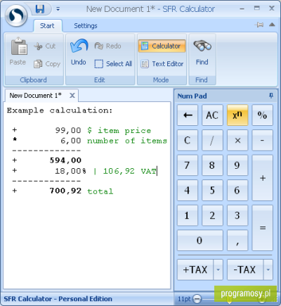 SFR Calculator