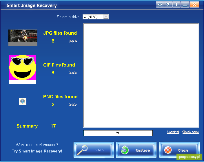 Smart Image Recovery