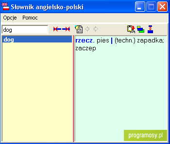 Słownik angielsko-polski